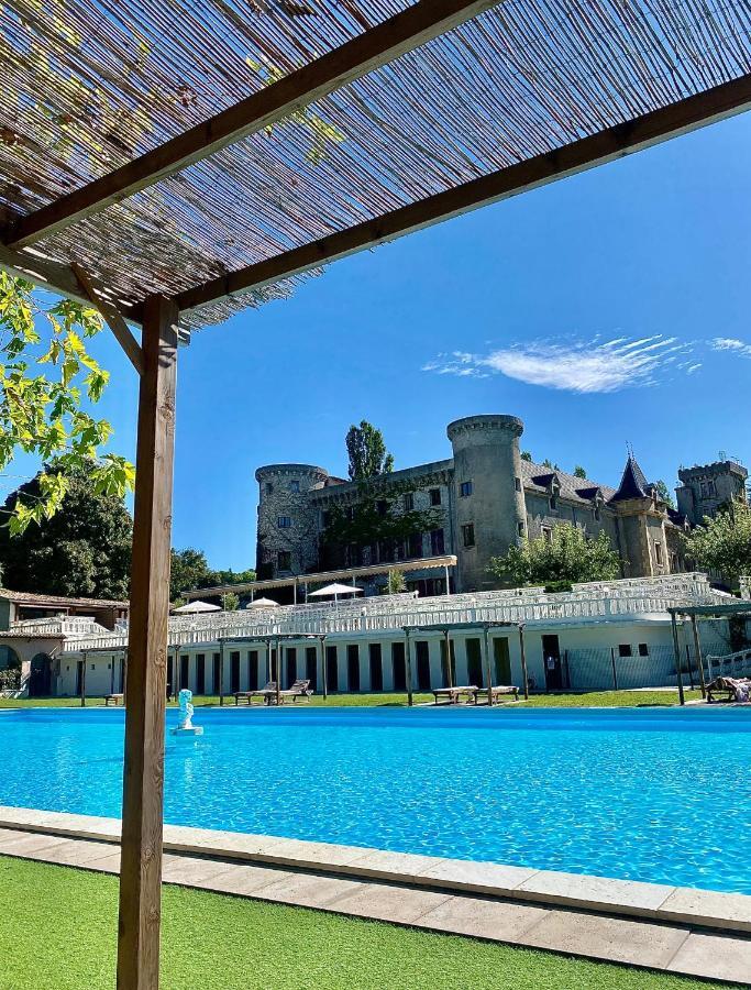 Chateau De Fontager Serves-sur-Rhône Esterno foto
